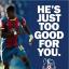 Crystal Palace winger Wilfried Zaha has been in fantastic form this season.