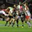 On the radar: Quins number 10 Ben Botica, son of Kiwi rugby league legend Frano Botica showed his big match temperament at the Stoop on Saturday night 	Deadlinepix SP71162