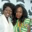 Dentaa, founder of Ghana-UK Based Achievement Awards, (left) with nominee Lorraine Wright