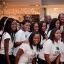 Lorraine Wright with her team at University Gospel Choir of the Year