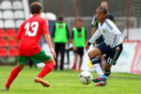 Kyle Spence has played five games for Scotland's under 16s