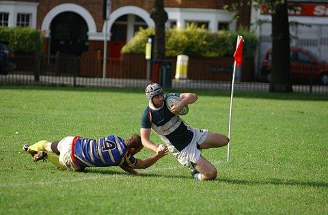 Ironsides: Enjoying scoring the tries that have taken them through to the next round of the Junior Vase    SP70798