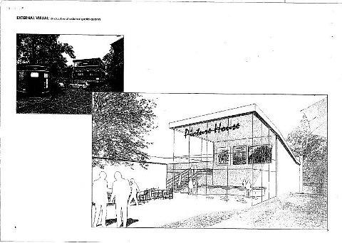 Draft design West Norwood Library cinema plans