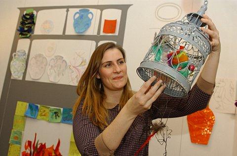 Visitors create drawing room exhibition with a twist at De Morgan Centre in Putney