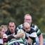 Barging through: Sutton &amp; Epsom’s Mike Cartledge tries to break through the Old Tottonians’ defence      SP70814