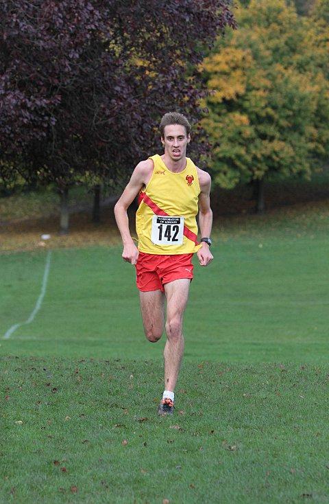 Herculean effort: Fred Slemeck of Hercules Wimbledon won the opening event of the East Surrey League cross-country programme