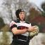 High above: James Caddy rises above the melee but it was the only high point of the KCS defeat