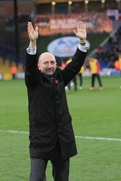 Crystal Palace manager Ian Holloway