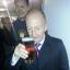 Ian Holloway enjoys a pint of Cronx after he was confirmed as Palace boss