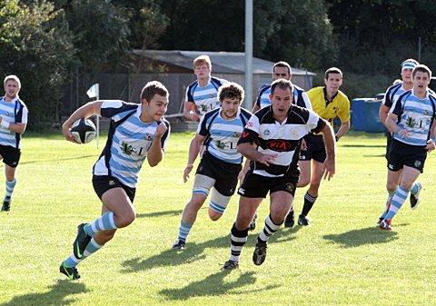 Tough luck: Joe McEvoy and his team-mates felt they had done enough to earn a draw but the referee thought otherwise SP71169