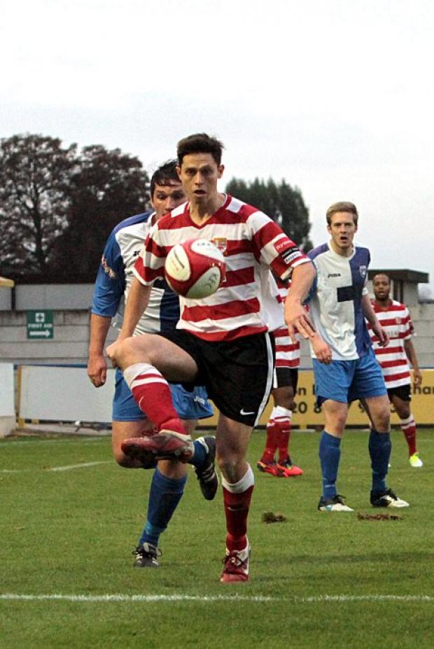 On the ball: Ks midfielder Matt Pattison has now scored eight goals in 16 appearances this season