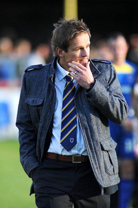 Chill out: Neal Ardley expects life to get a lot hotter ahead of cup clash