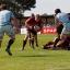 Leading the charge: Rob Anderson in pre-season action for Jersey against Leicester Tigers
