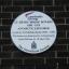 Plaque on 19-23 Pathfield Road, Streatham in memory of Lt HenryBowers