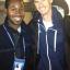 Jason Arday with Andy Murray