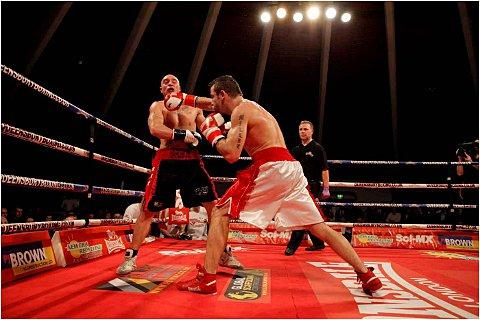 Back: Gareth Gardner is back in Queensbury Boxing League action this Saturday