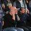 Disappointment: Fans watching the game on the big screen at Kingsmeadow have that sinking feeling     SP71987