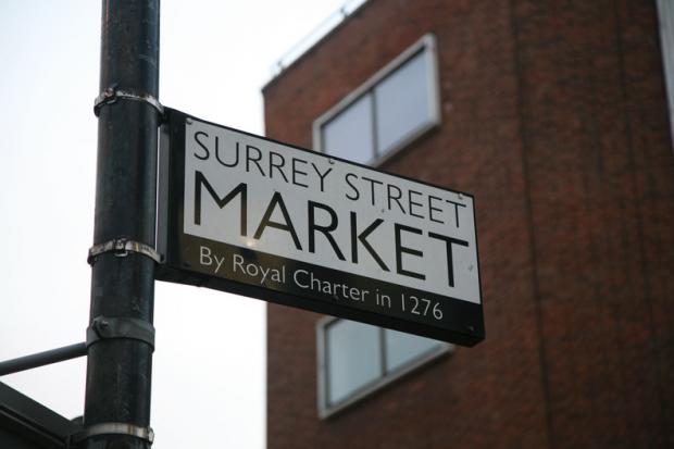Christmas cheer comes to Surrey Street Market