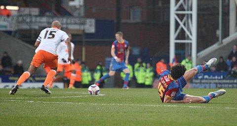 Missing man: Mile Jedinak has five bookings to his name and will miss the trip to Birmingham SP70859
