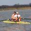 March: Molesey Boat Club’s Andrew Triggs Hodge and partner Pete Reed