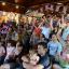 August: A packed Molesey Boat Club clubhouse cheers club captain Andrew Triggs Hodge to men's coxless four gold at the London 2012 Olympics