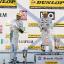 February: New Malden's Tom Onslow-Cole, left, signs for Team eBay Motors and would celebrate a first podium finish of the British Touring Car Championship season in April
