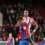 Not this time: Andre Moritz, who scored twice in Palace's last outing at Selhurst Park, could not repeat the feat against Stoke City     SP72883