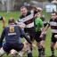 Jig-a-jig: Ian Knott swerves to avoid a Guildford man      SP72888