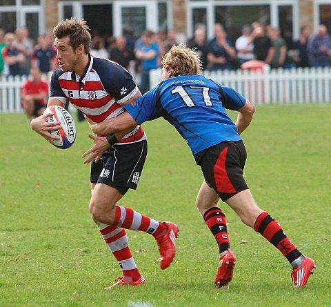 Streatham Guardian: Not this time: Ed Lewis-Pratt scored two Park tries, but could not prevent defeat at Cinderford Streatham Guardian: Not this time: Ed Lewis-Pratt scored two Park tries, but could not prevent defeat at Cinderford
