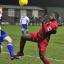 Hat-trick man: Nathaniel Pinney took the match ball home after his hat-trick saw off Enfield Town   SP72887