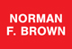 Norman F Brown - Bedale