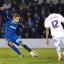 New boy (part two): Former Dons favourite Chris Hussey is back in the yellow and blue, and back in a familiar pose    SP72885