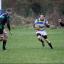 Twist and turn: Fisher's Johan Malcolm bamboozles the Vandals' defence   SP72942