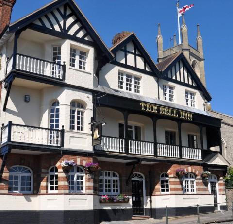 Honoured: The Bell Inn is among some culinary heavyweights