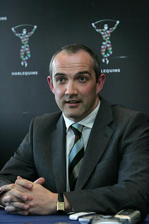 Focused: Director of rugby Conor O'Shea only has eyes for London Welsh - for now