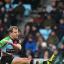 Tip top: Fly half Nick Evans was man of the match in the south of France