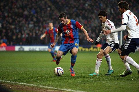 New man: Jacob Butterfield could not inspire Palace to victory over Bolton Wanderers    SP72943