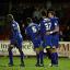 I've scored a goal: Jack Midson is congratulated by his team-mates after bagging a second goal in Thursday night's 2-2 draw with Port Vale   SP73498