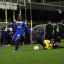 Running the gauntlet: Toby Ajala found himself in the ref's notebook in the first half, and was perhaps fortunate not to get sent off for a string of fouls that followed    SP73498