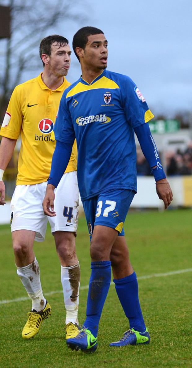 Back for the weekend: Paul McCallum could be fit for the weekend visit of Burton Albion SP70824