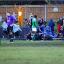 Front of the terracing collapses as Dulwich Hamlet supporters celebrate. Photo: Neil Hood