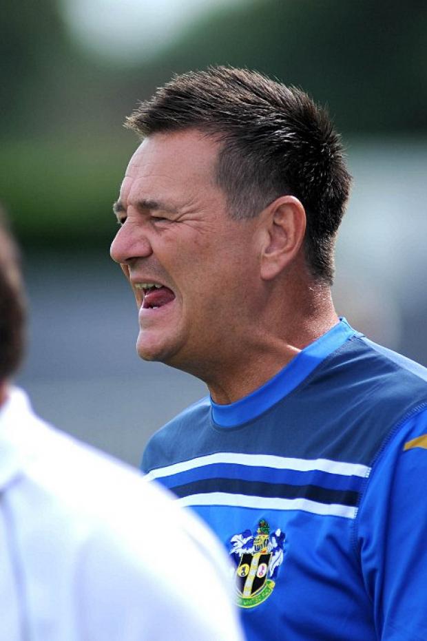 Call to arms: Paul Doswell is calling on all Sutton United fans to go to Gander Green Lane this weekend SP69526