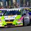 Impressive: Howard Fuller drives his Team HARD Honda Civic at Silverstone in 2012   Picture: Keith Hubbleday