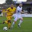 Another debutant: Dean Sinclair in the yellow of a Sutton United shirt    SP73057