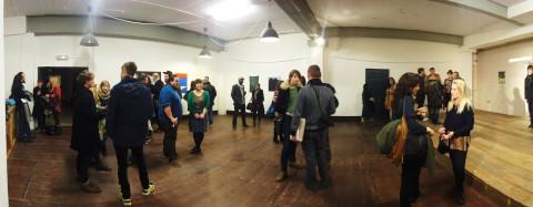About 200 people attended the arts event at Matthews Yard