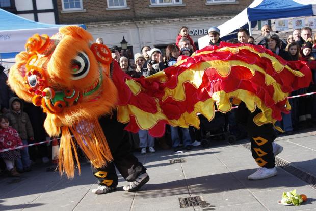 Wimbledon piazza will feature lion dancing, face painting and calligraphy