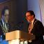 A Mayor's approval: Councillor Adrian Knowles, the Mayor of Wandsworth, address the audience   SP73757