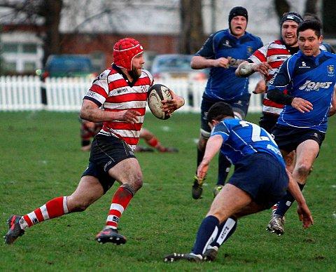 Five-star man: Luke Campbell got the only try of the day as Park beat Coventry 16-3 on the road Picture: David Whittam