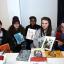 Brit School students with their work