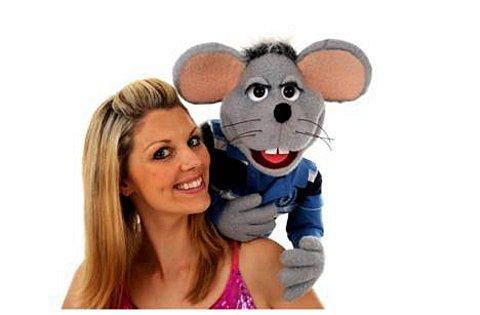 Theo the Mouse and his friend Wendy Abrahams